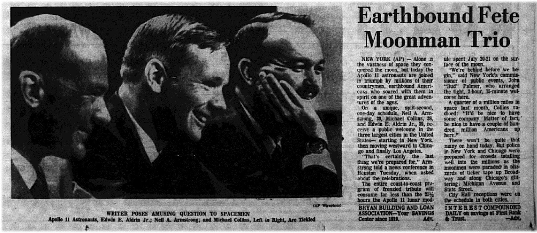 The Eagle Archives: August 13, 1969